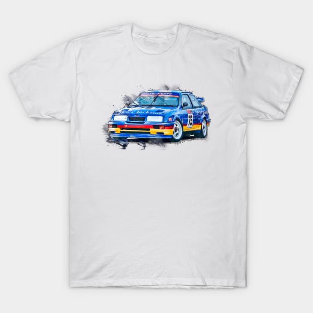 Group A Ford Sierra T-Shirt by Transchroma